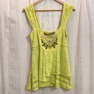 Yellow Free People Tank - Offers Welcome